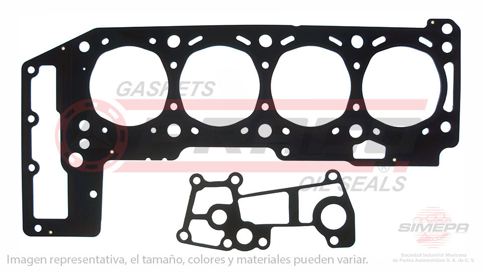 HGX-2540400-2MLO - EMPAQUE DE CABEZA PARA FIAT DUCATO L4 3.0 L DIESEL 16 V. DOHC F1CE3481E/M 2008-2011