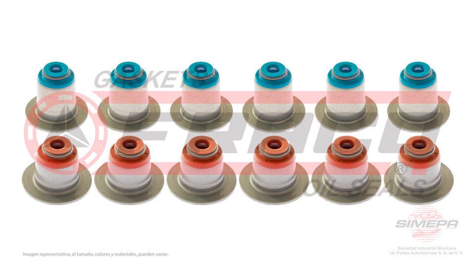 SS-3030063-V - SELLOS DE VALVULA POR JUEGOS PARA BUICK ENCORE GX 1.2 L L3 12 V DOHC LIH 2020-2023
