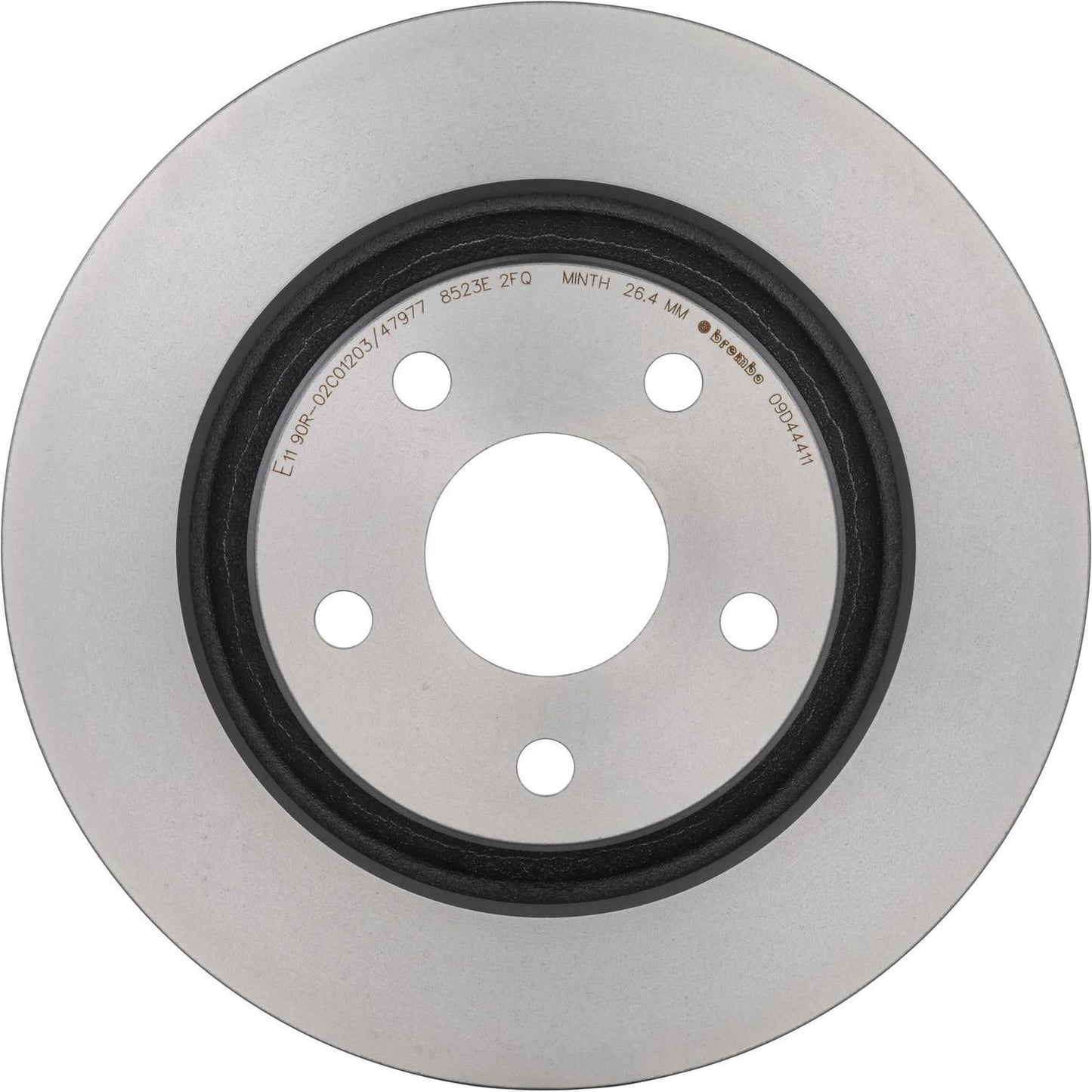 BRE-09.D444.11 - PAR DE DISCOS DE FRENO DELANTEROS PARA JEEP WRANGLER 70TH ANNIVERSARY 2011-2011