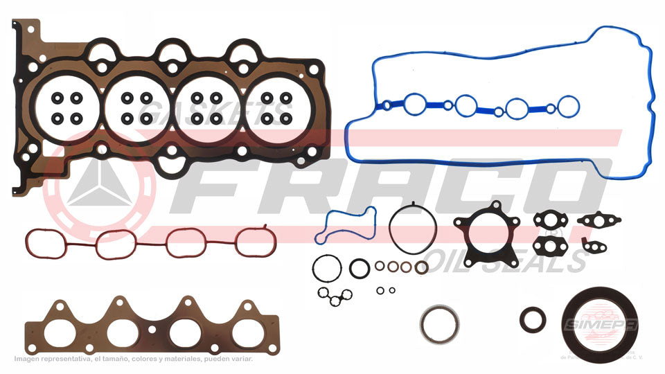 FSX-3640023 - JUEGO DE EMPAQUES PARA HYUNDAI ACCENT L4 1.6 L 16 V. DOHC G4FC 2012-2017