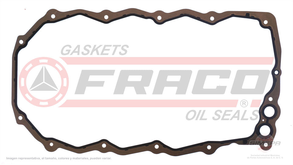 OSX-1140056 - EMPAQUE DE CARTER PARA CHRYSLER PT CRUISER L4 2.4 L DOHC 16 V. DOHC 2001