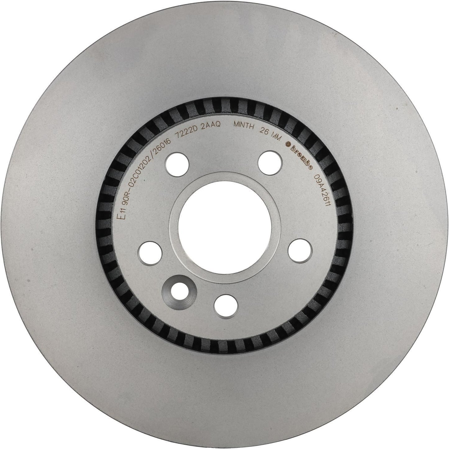 BRE-09.A426.11 - PAR DE DISCOS DE FRENO DELANTEROS PARA LAND ROVER LR2 HSE 2013-2014