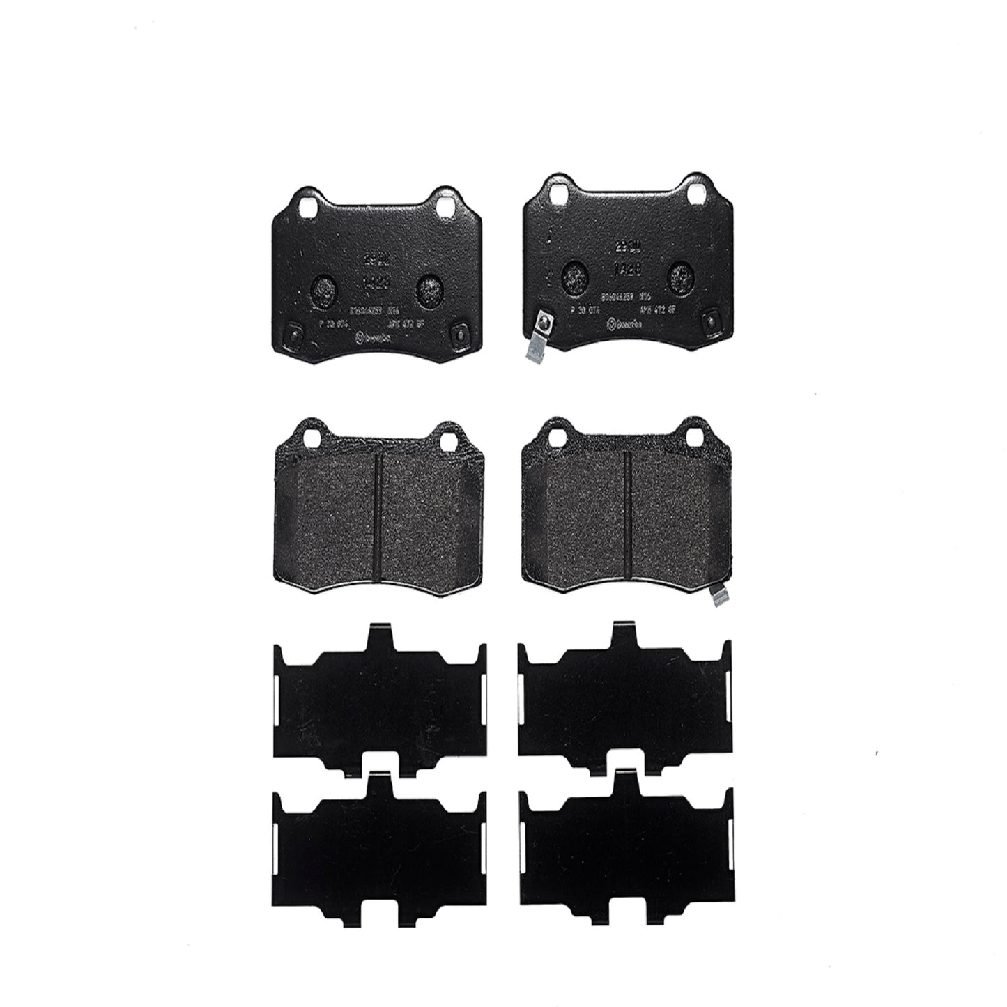 BRE-P30074 - BALATAS TRASERAS PARA JEEP GRAND CHEROKEE SRT 2013-2021