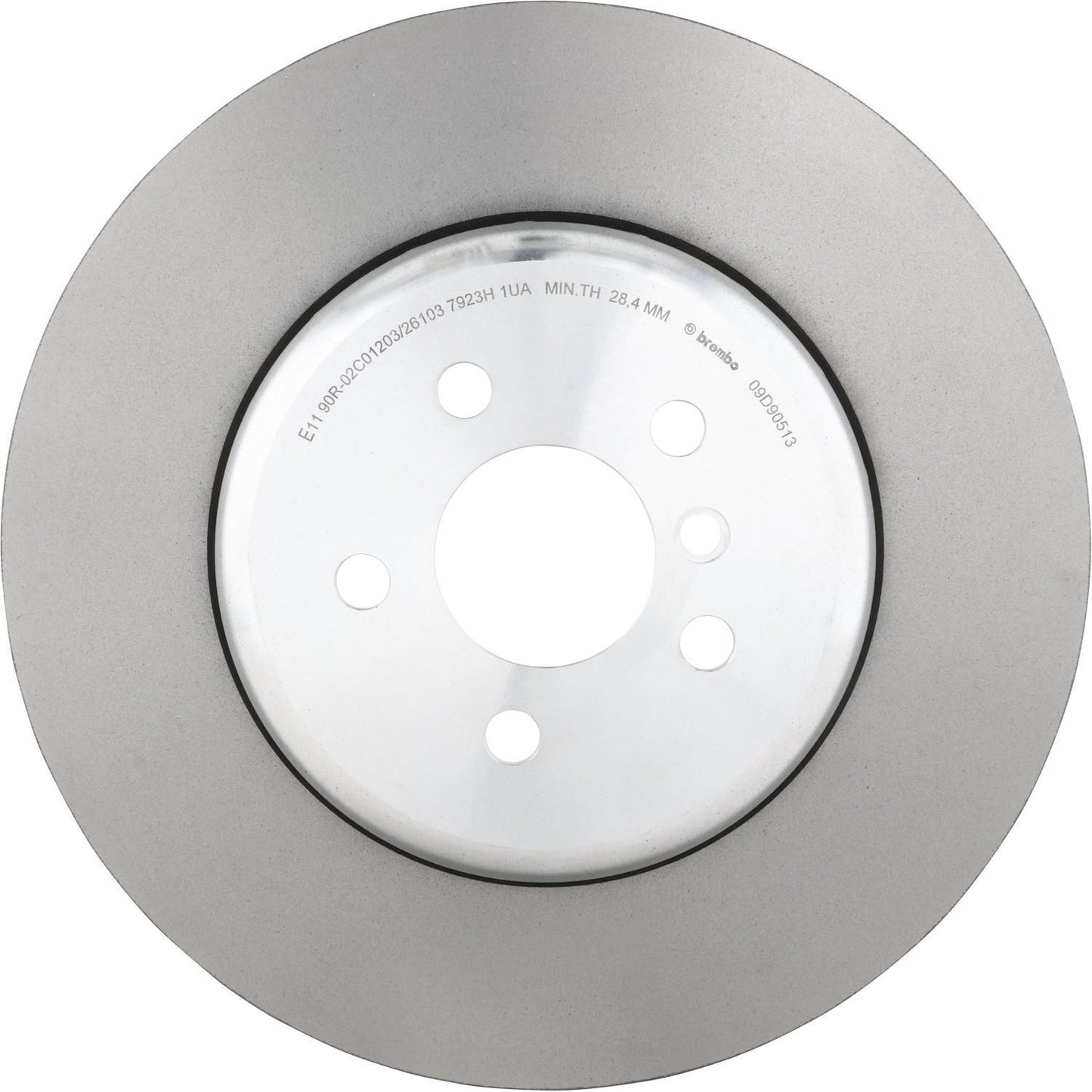 BRE-09.D905.13 - PAR DE DISCOS DE FRENO DELANTEROS PARA BMW 540I BASE 2017-2019