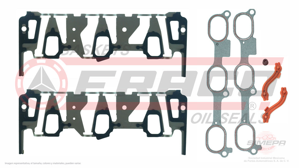 MIX-3062084 - EMPAQUE MULTIPLE DE ADMISION PARA BUICK RENDEZVOUS V6 3.5 L. 12 V OHV LX9 2006-2007