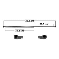 MANJ-50830 - AMORTIGUADOR 5TA PUERTA PARA NISSAN X-TRAIL 2008-2014 DERECHA/IZQUIERDA
