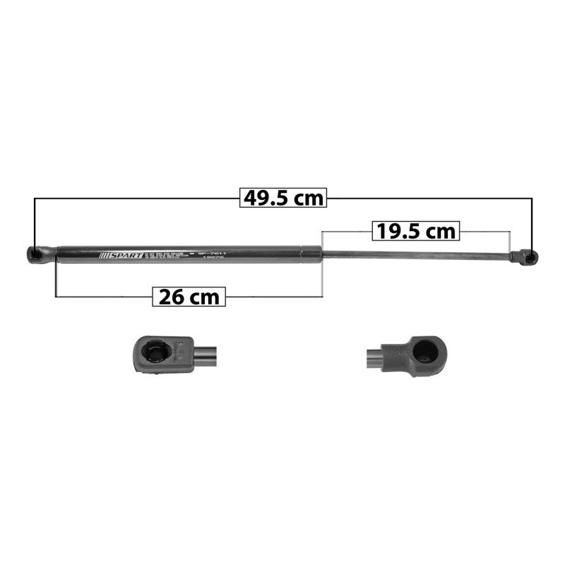 MANJ-50804 - AMORTIGUADOR 5TA PUERTA PARA NISSAN MARCH 2012-2022 DERECHA/IZQUIERDA