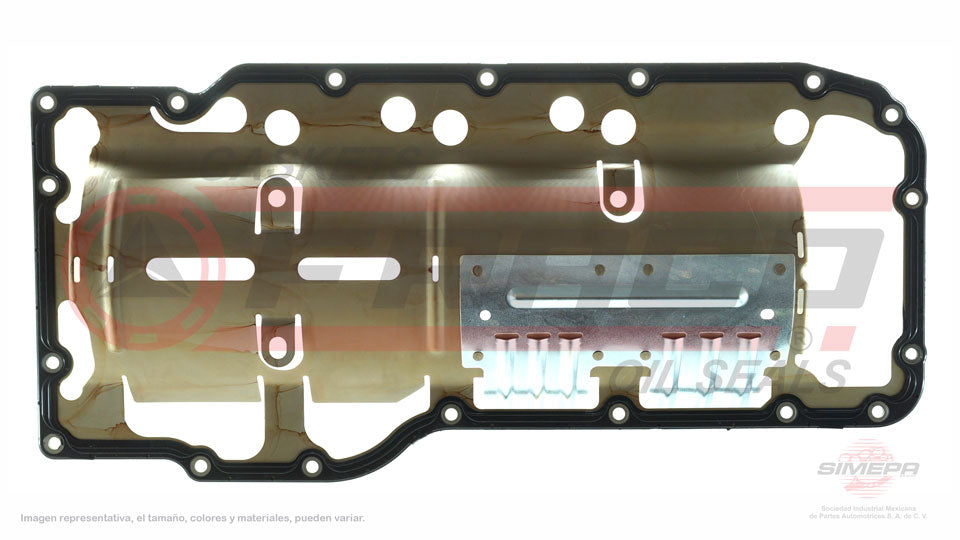 OSX-0282005 - EMPAQUE DE CARTER PARA CHRYSLER ASPEN V8 4.7 L 16 V SOHC 2007-2009