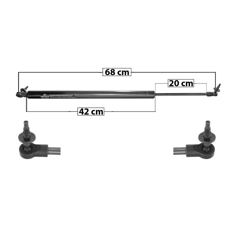 MANJ-60006 - AMORTIGUADOR 5TA PUERTA PARA CHRYSLER VOYAGER 1996-2000 DERECHA/IZQUIERDA