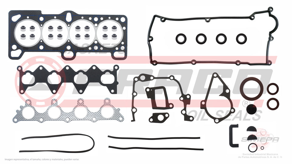 FSX-3640070SB - JUEGO DE EMPAQUES PARA HYUNDAI ACCENT L4 1.6 L 16 V. DOHC G4ED 2005