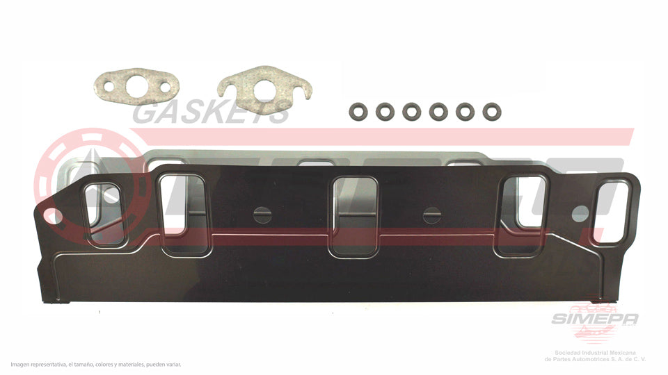 MIX-1162042 - EMPAQUE MULTIPLE DE ADMISION PARA CHRYSLER TOWN & COUNTRY V6 3.3 L 12 V. OHV 2001-2010