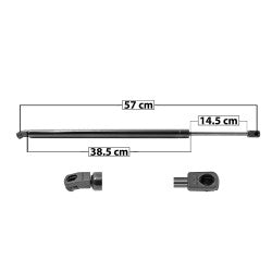 MANJ-8869 - AMORTIGUADOR 5TA PUERTA PARA FORD EXPEDITION 1997-2002