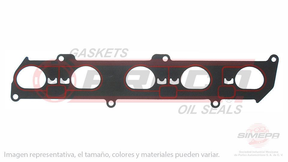 MIX-8750010 - EMPAQUE MULTIPLE DE ADMISION PARA VOLVO C30 L5 2.5 L TURBO 20 V. DOHC B5254T7 2007-2013