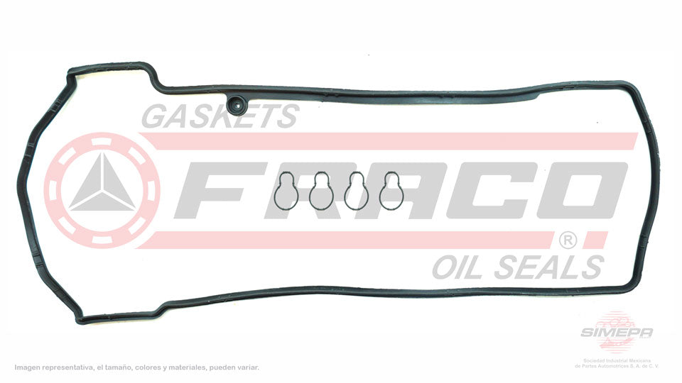VSX-5440001 - EMPAQUE DE TAPA PUNTERIAS PARA MERCEDES BENZ SPRINTER L4 2.1 L DIESEL 16 V. DOHC OM611 OM646 2007-2017