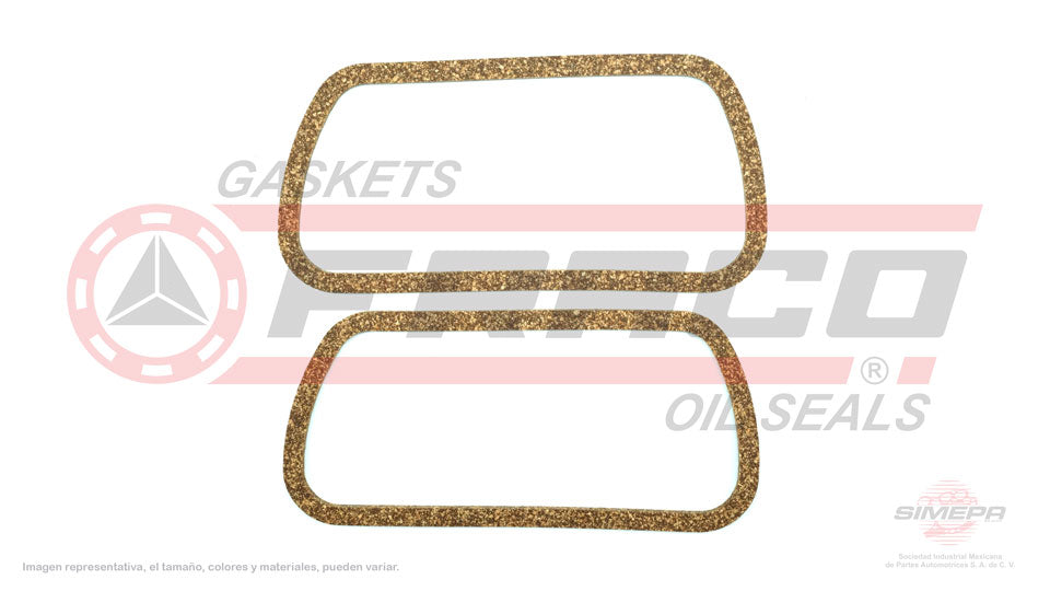 VSX-8644001 - EMPAQUE DE TAPA PUNTERIAS PARA VOLKSWAGEN BEETLE H4 1.2 L 8 V. OHV 1961-1966