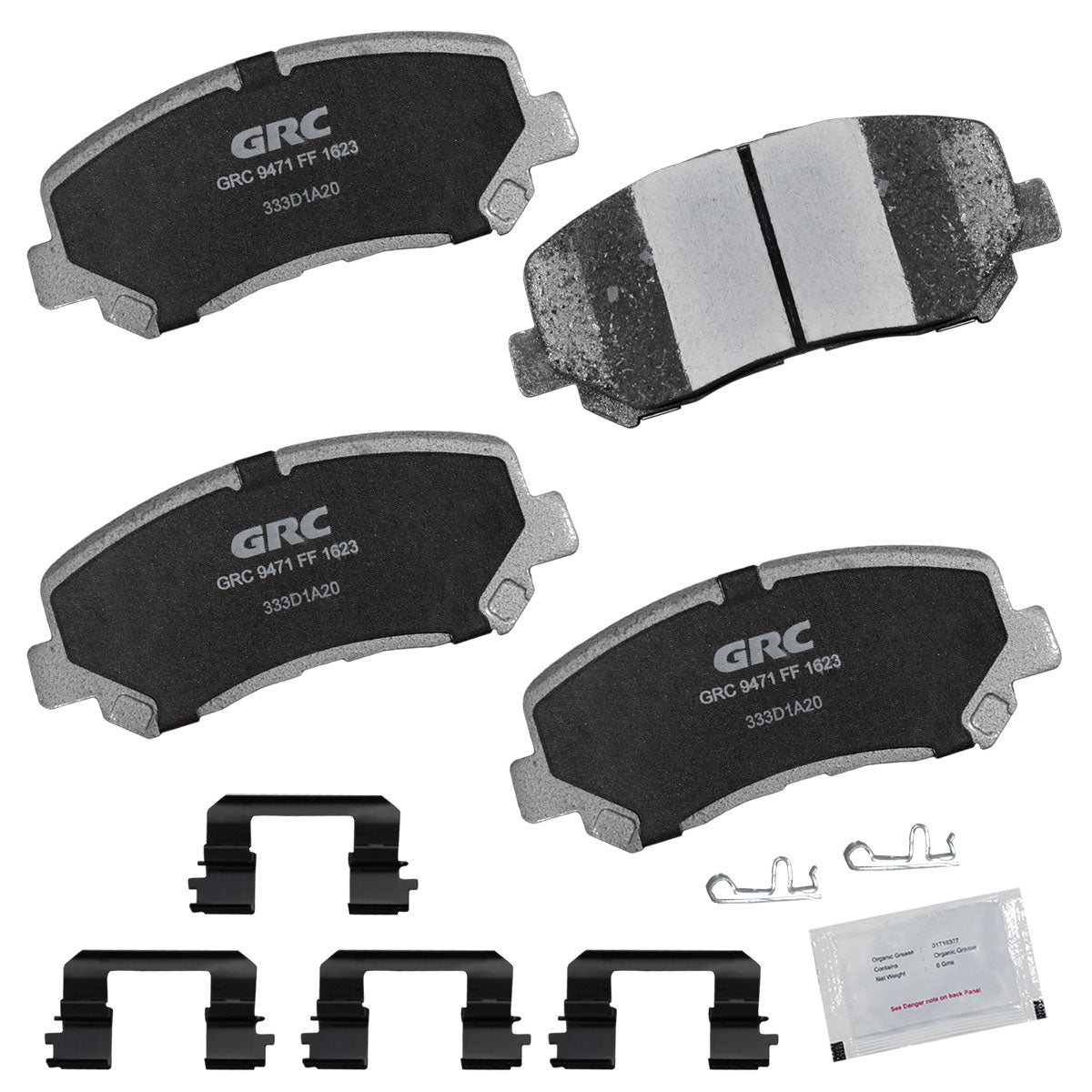 GPRD1623 - BALATAS CERAMICAS DELANTERAS PARA MAZDA CX-5 2.5 S 2023-2024