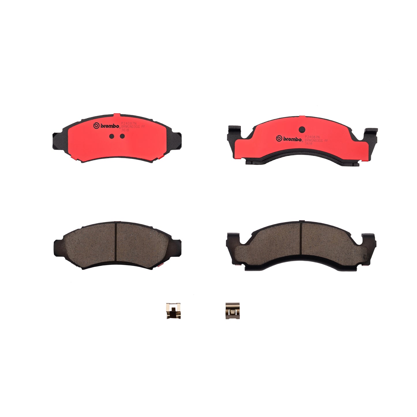 BRE-P24087N - BALATAS DELANTERAS PARA FORD F-150 BASE 1976-1985