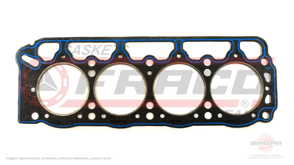 HGX-8040152-NR - EMPAQUE DE CABEZA PARA TOYOTA CARINA L4 1.6 L 8 V. OHV 2TC 1971-1973