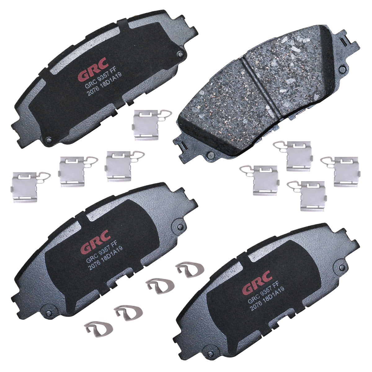 GCD2076 - BALATAS CERAMICAS DELANTERAS PARA LEXUS ES250 2021-2023