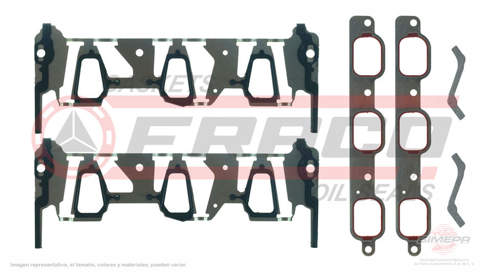 MIX-3062141 - EMPAQUE MULTIPLE DE ADMISION PARA BUICK LUCERNE V6 3.9 L 12 V OHV LGDLZ9 2009-2011