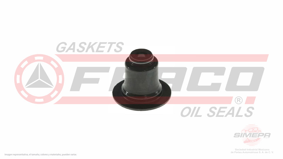 S-2465-V - (50 PIEZAS) SELLO DE VALVULA (RETEN) PARA BMW 118I L4 1.6 L. TURBO 16 V. DOHC N13 2012-2015