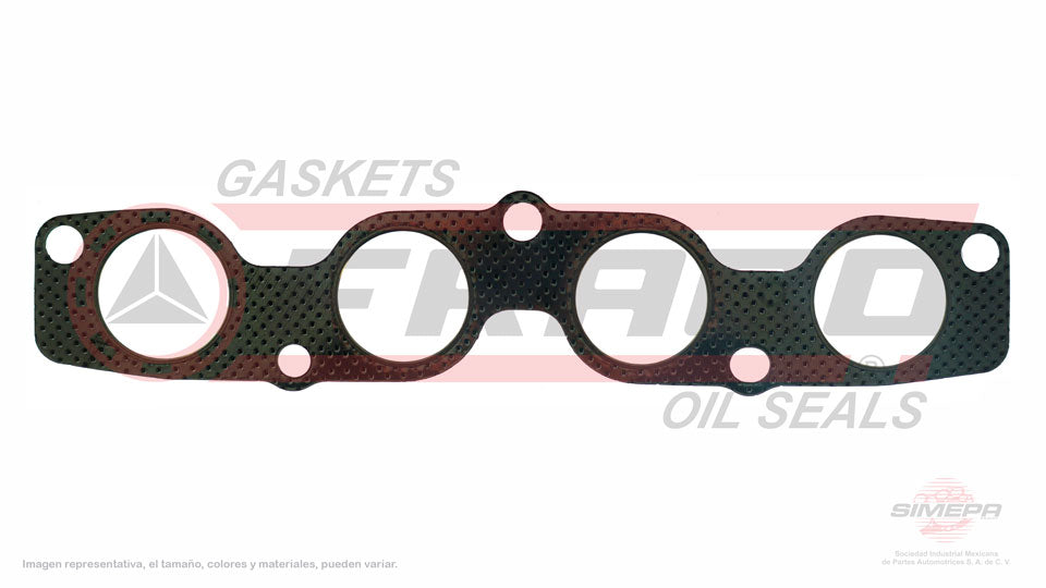MEX-5340205 - EMPAQUE MULTIPLE DE ESCAPE PARA MAZDA 3 L4 2.0 L SKYACTIV 16 V. DOHC PEY6/Y7 2012-2013