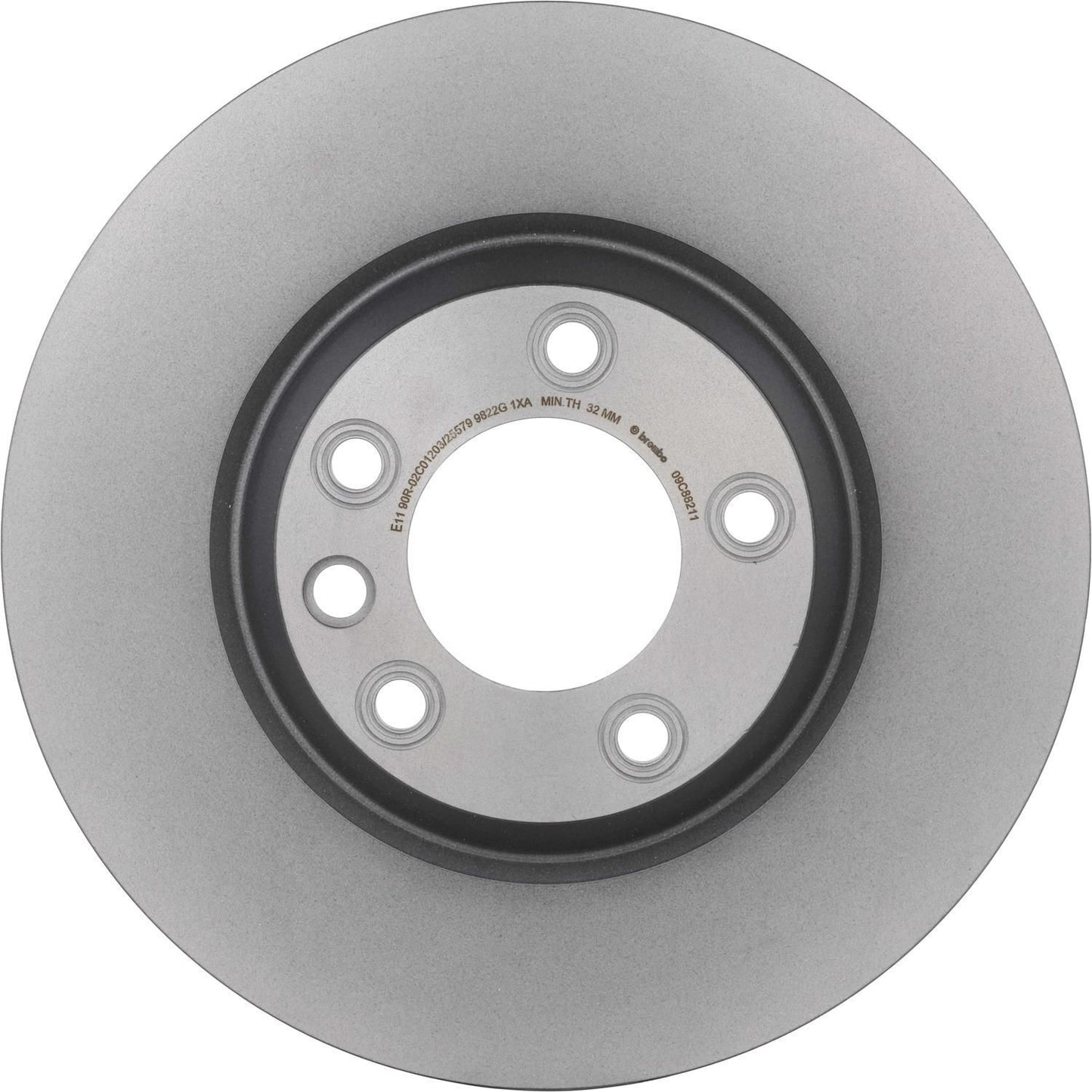 BRE-09.C882.11 - PAR DE DISCOS DE FRENO DELANTEROS PARA PORSCHE CAYENNE BASE 2011-2013