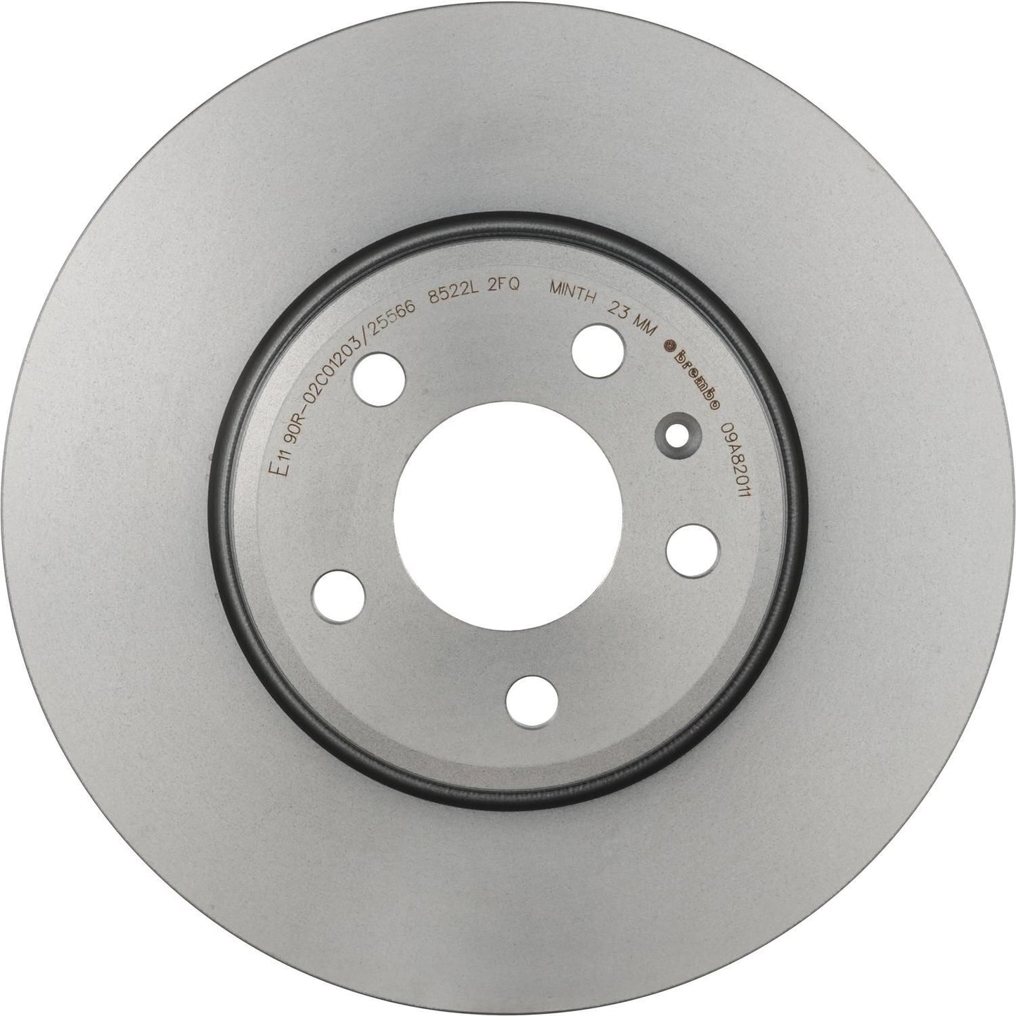 BRE-09.A820.11 - PAR DE DISCOS DE FRENO DELANTEROS PARA AUDI A4 BASE 2009-2014