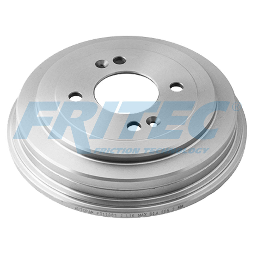 FT-11003 PAR TAMBORES DE FRENO TRASEROS DODGE ATTITUDE GL 4 CIL 1.4L 2011-2011