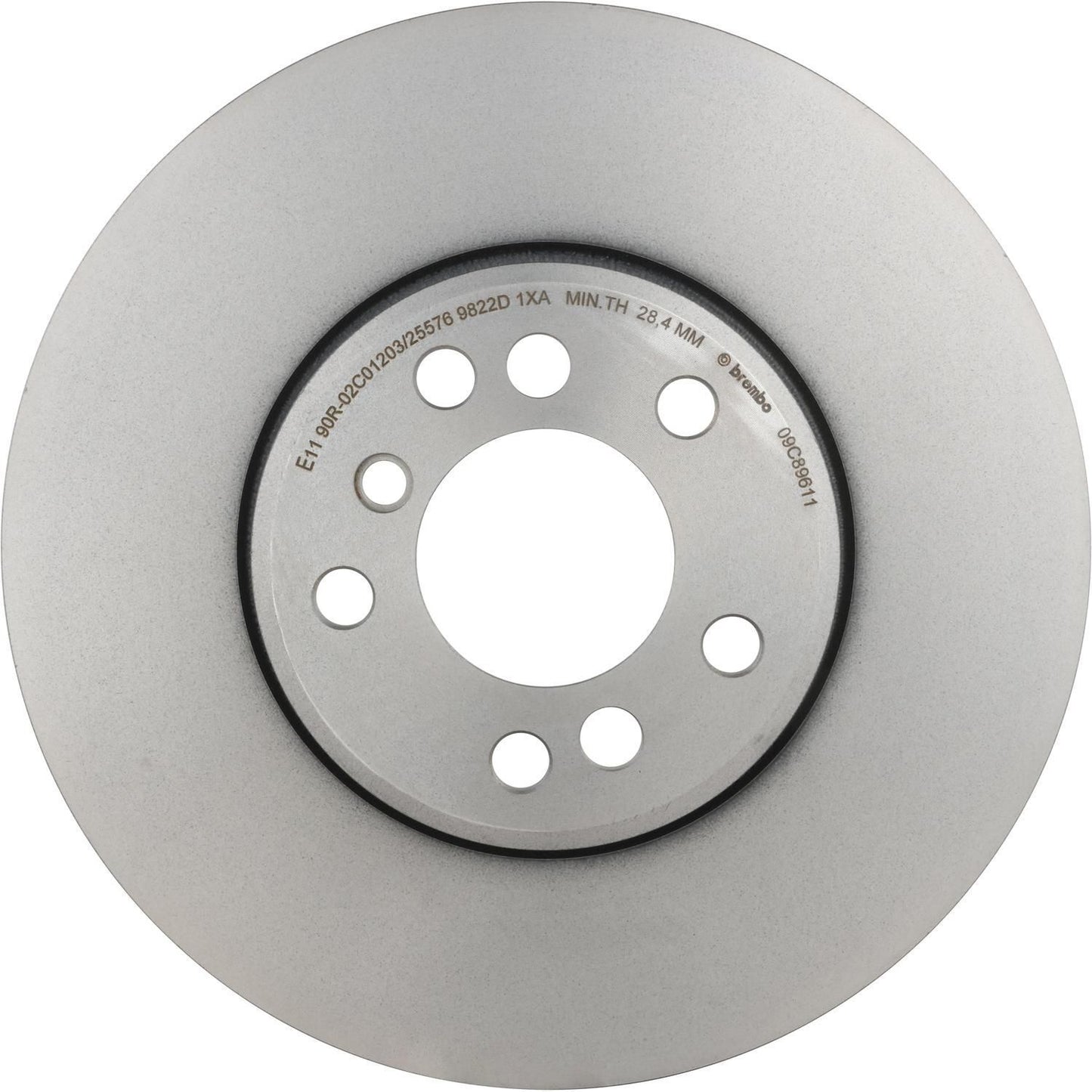 BRE-09.C896.11 - PAR DE DISCOS DE FRENO DELANTEROS PARA BMW X5 3.0I 2001-2006