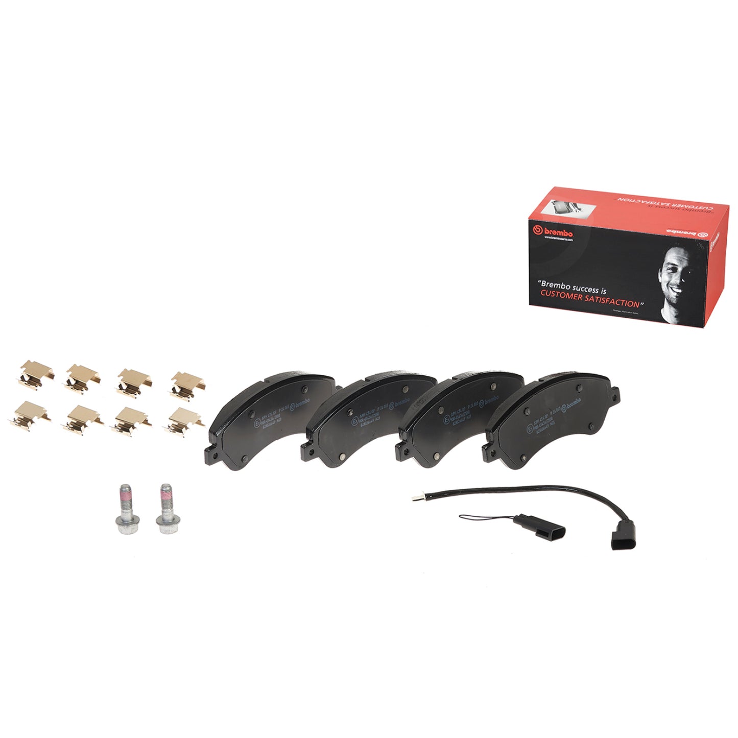 BRE-P24065 - BALATAS DELANTERAS PARA FORD TRANSIT BASE 2007-2014