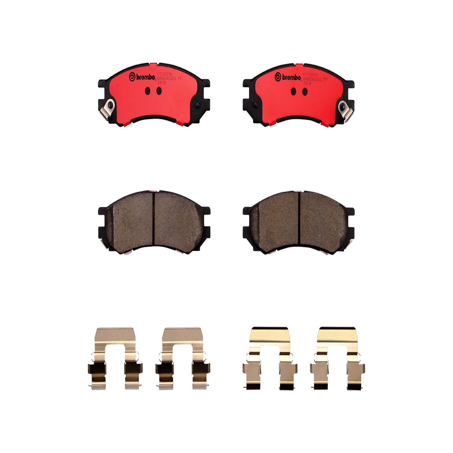 BRE-P73001N - BALATAS DELANTERAS PARA SATURN SC1 BASE 1997-2002