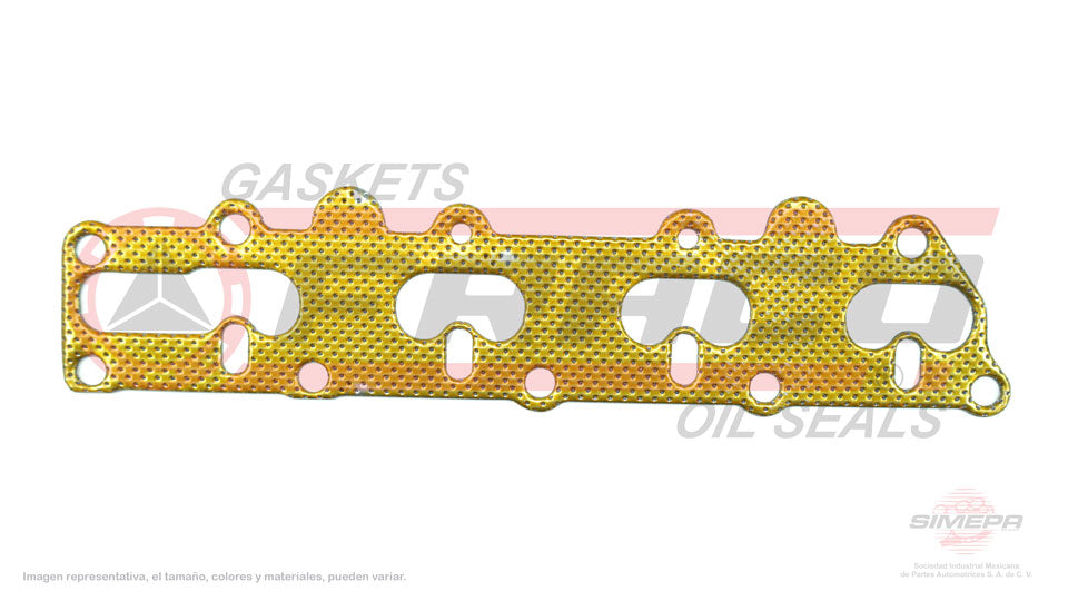 MEX-6040160-1 - EMPAQUE MULTIPLE DE ESCAPE PARA DAEWOO LEGANZA L4 2.2 L 16 V. DOHC X22SE 1999-2002