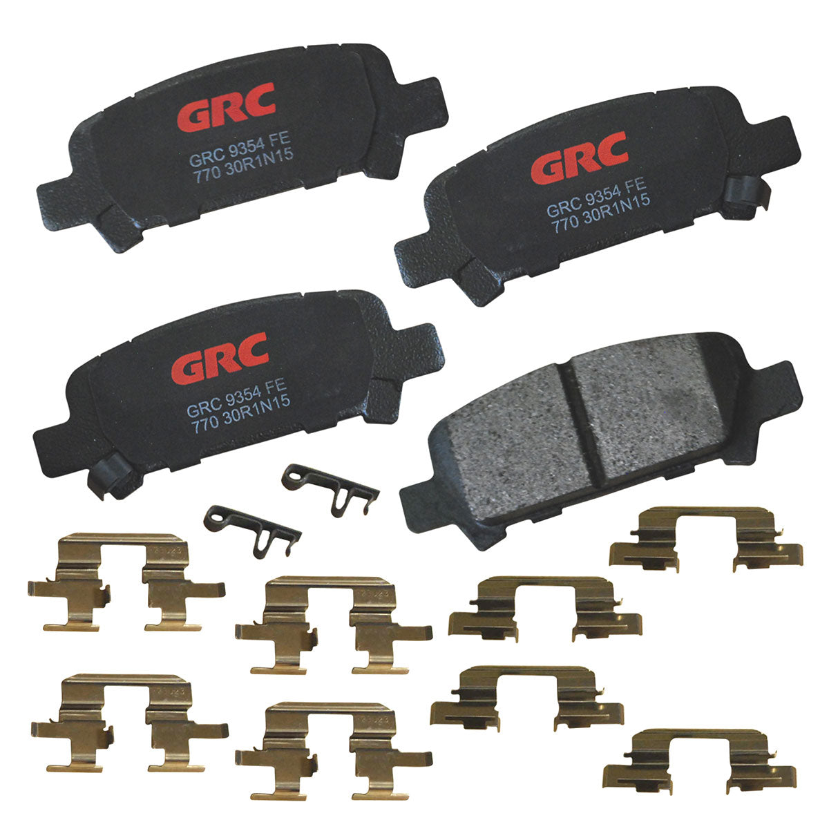 GMD770 - BALATAS SEMIMETALICAS TRASERAS PARA SUBARU BAJA 2003-2006