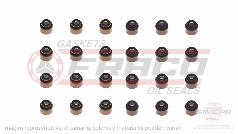 SS-8062031-V - SELLOS DE VALVULA POR JUEGOS PARA LEXUS ES330 V6 3.3 L 24 V. DOHC 3MZFE 2004-2006
