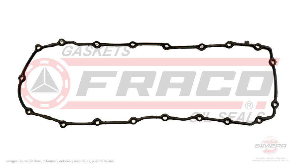 OSX-6240070 - EMPAQUE DE CARTER PARA PEUGEOT 206 L4 1.6 L 16 V. DOHC TU5JP4 2001-2008