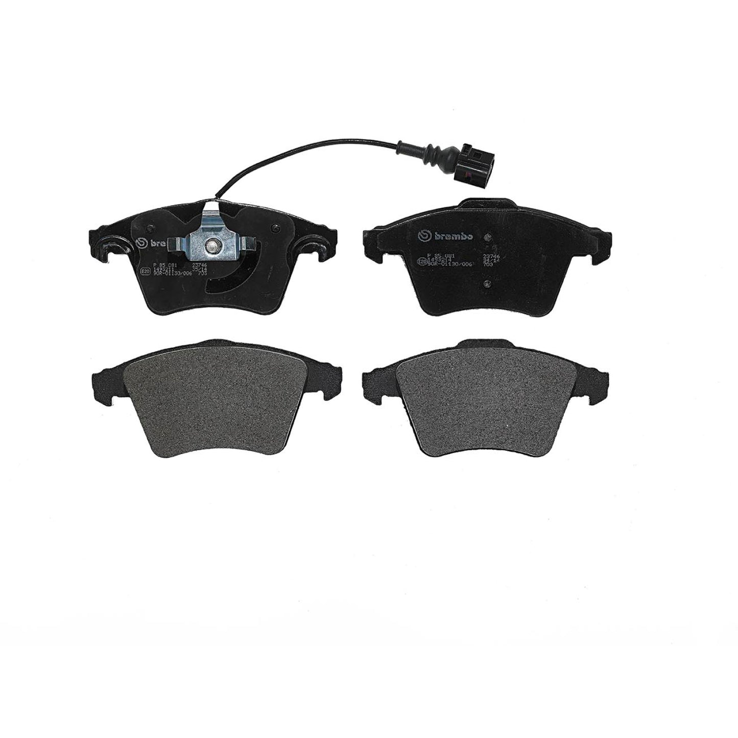 BRE-P85081 - BALATAS DELANTERAS PARA VOLKSWAGEN EUROVAN BASE 2006-2009