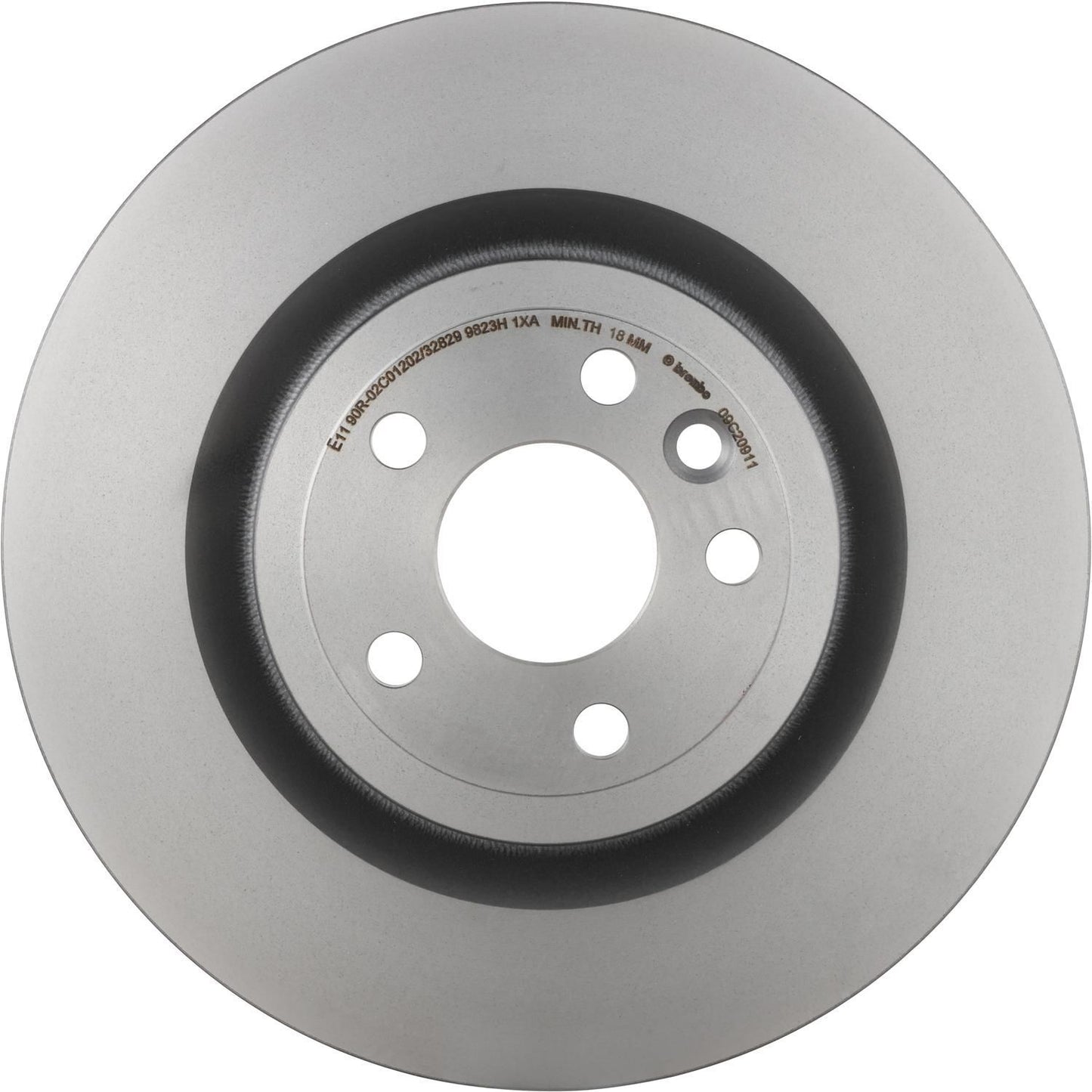 BRE-09.C209.11 - PAR DE DISCOS DE FRENO TRASEROS PARA JAGUAR F-PACE 300 SPORT 2020-2020