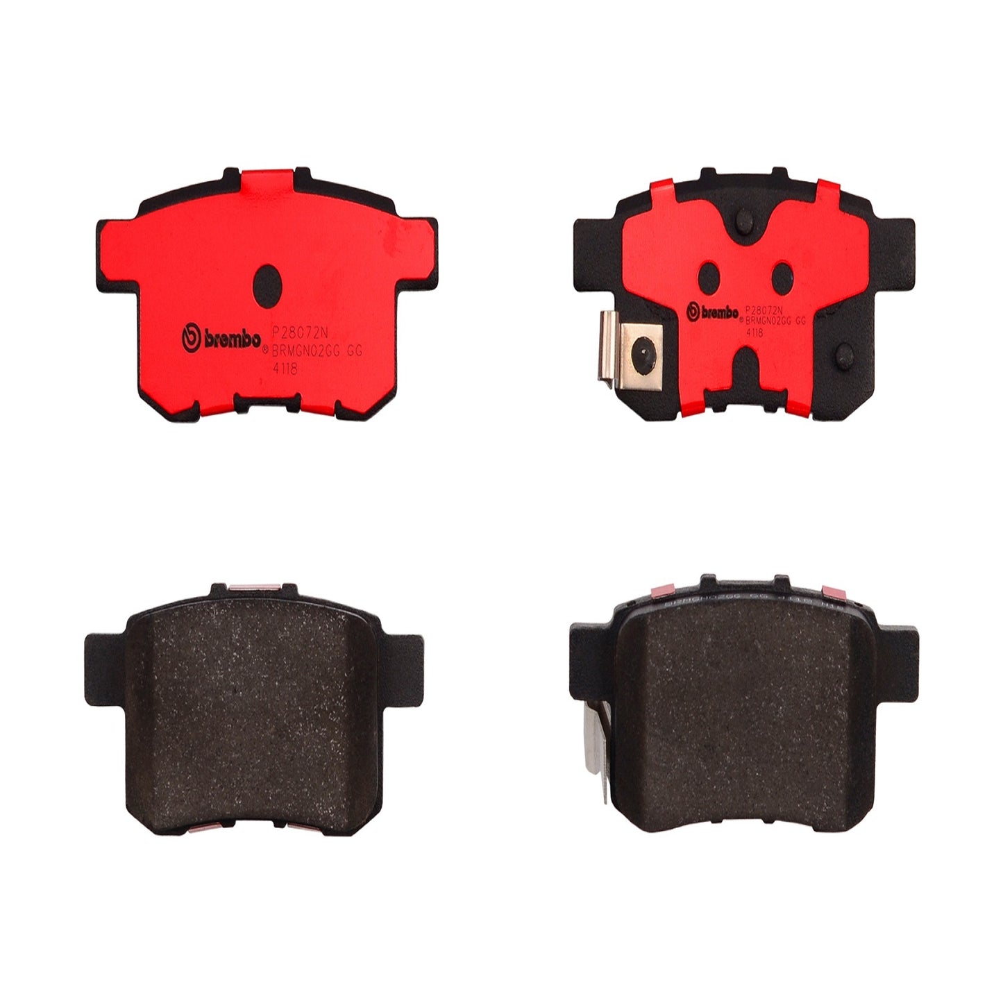 BRE-P28072N - BALATAS TRASERAS PARA HONDA ACCORD EX COUPE 2.4 4 2008-2013
