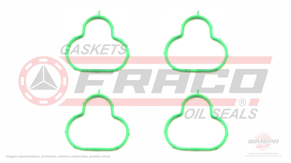 MIX-2640045 - EMPAQUE MULTIPLE DE ADMISION PARA FORD CONTOUR L4 2.0 L DOHC 16 V. ZETEC 1998-2000