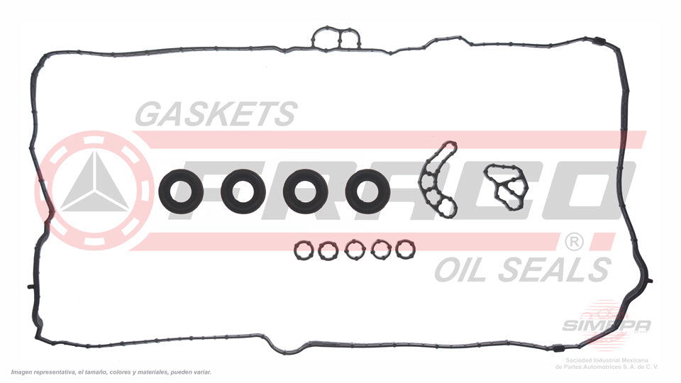 VSX-3040121 - EMPAQUE DE TAPA PUNTERIAS PARA CHEVROLET IMPALA L4 2.5 L 16 V. DOHC LKW 2014-2015
