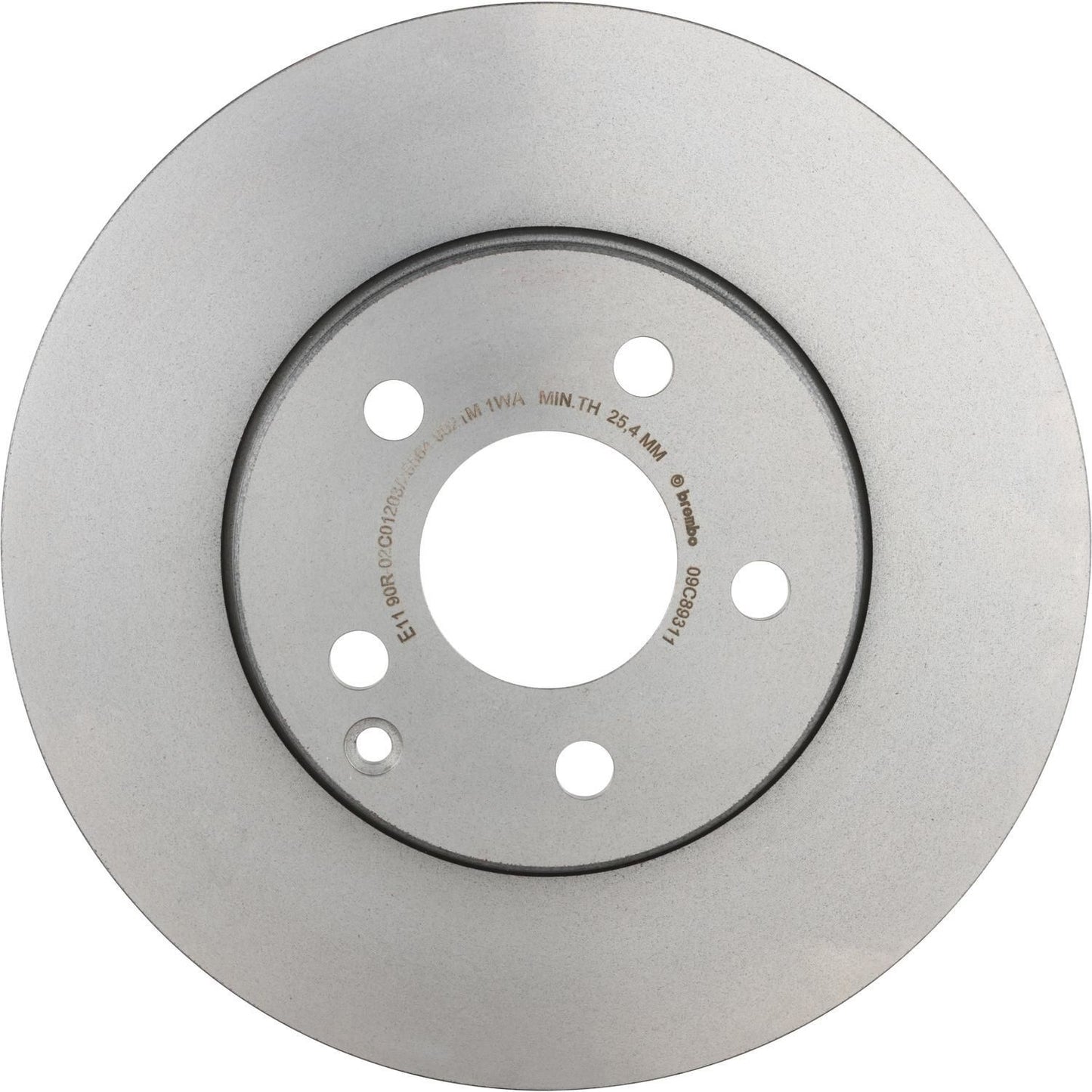 BRE-09.C893.11 - PAR DE DISCOS DE FRENO DELANTEROS PARA MERCEDES-BENZ E320 BASE 2004-2005