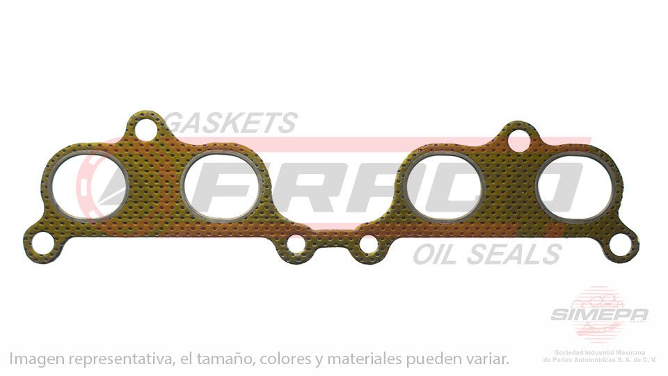 MEX-8040355-1 - EMPAQUE MULTIPLE DE ESCAPE PARA TOYOTA 4RUNNER L4 2.7 L 16 V. DOHC 3RZFE 1996-2000