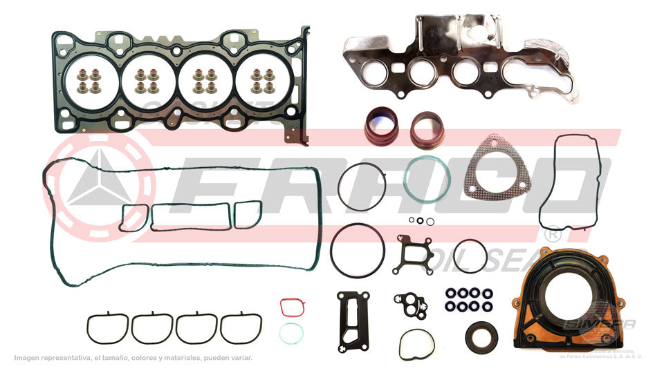 FSX-5340236 - JUEGO DE EMPAQUES PARA FORD ESCAPE L4 2.5 L 16 V. DOHC 2009-2012