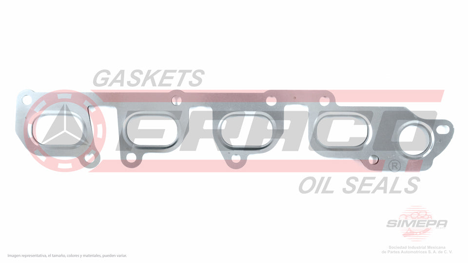 MEX-8640156 - EMPAQUE MULTIPLE DE ESCAPE PARA VOLKSWAGEN MULTIVAN L4 2.0 L DIESEL 16 V. DIESEL CFCA 2010-2012