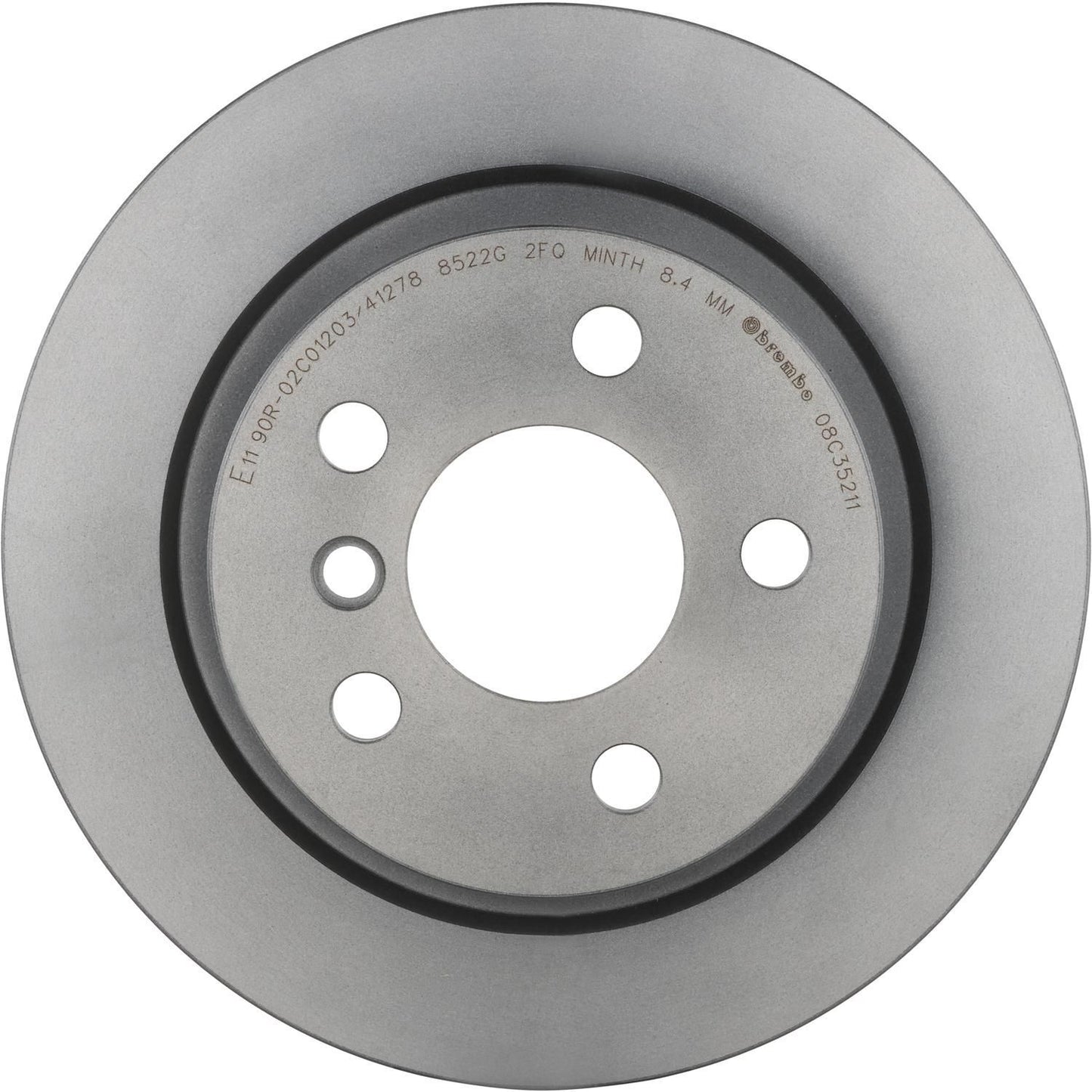 BRE-08.C352.11 - PAR DE DISCOS DE FRENO TRASEROS PARA BMW 118I BASE 2021-2022
