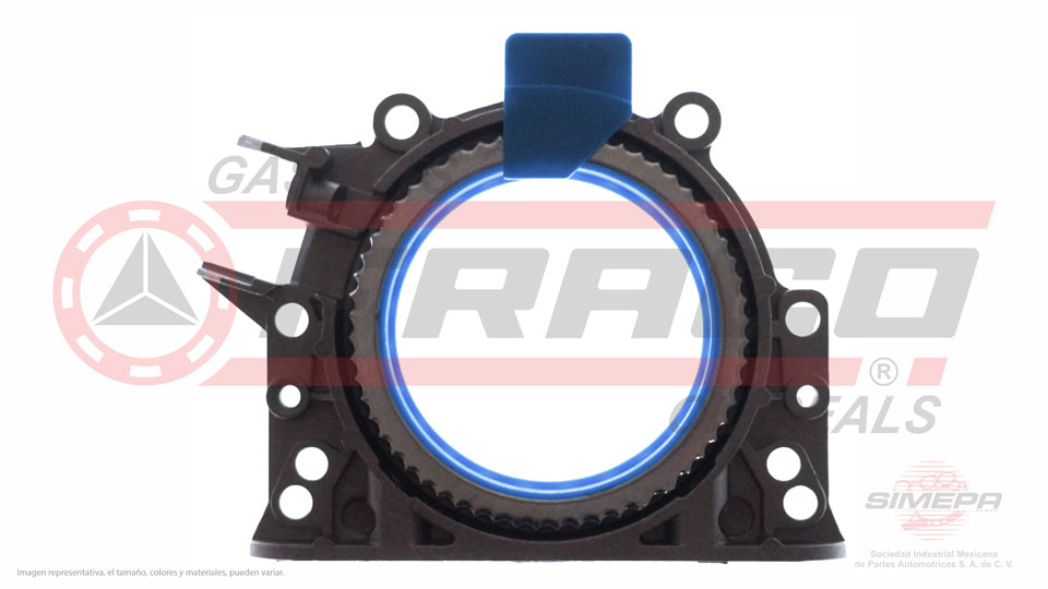 BSX-8640095 - RETEN DE CIGÜEÑAL PARA VOLKSWAGEN VENTO L4 1.6 L DIESEL 16 V. DOHC DIESEL 2013-2017