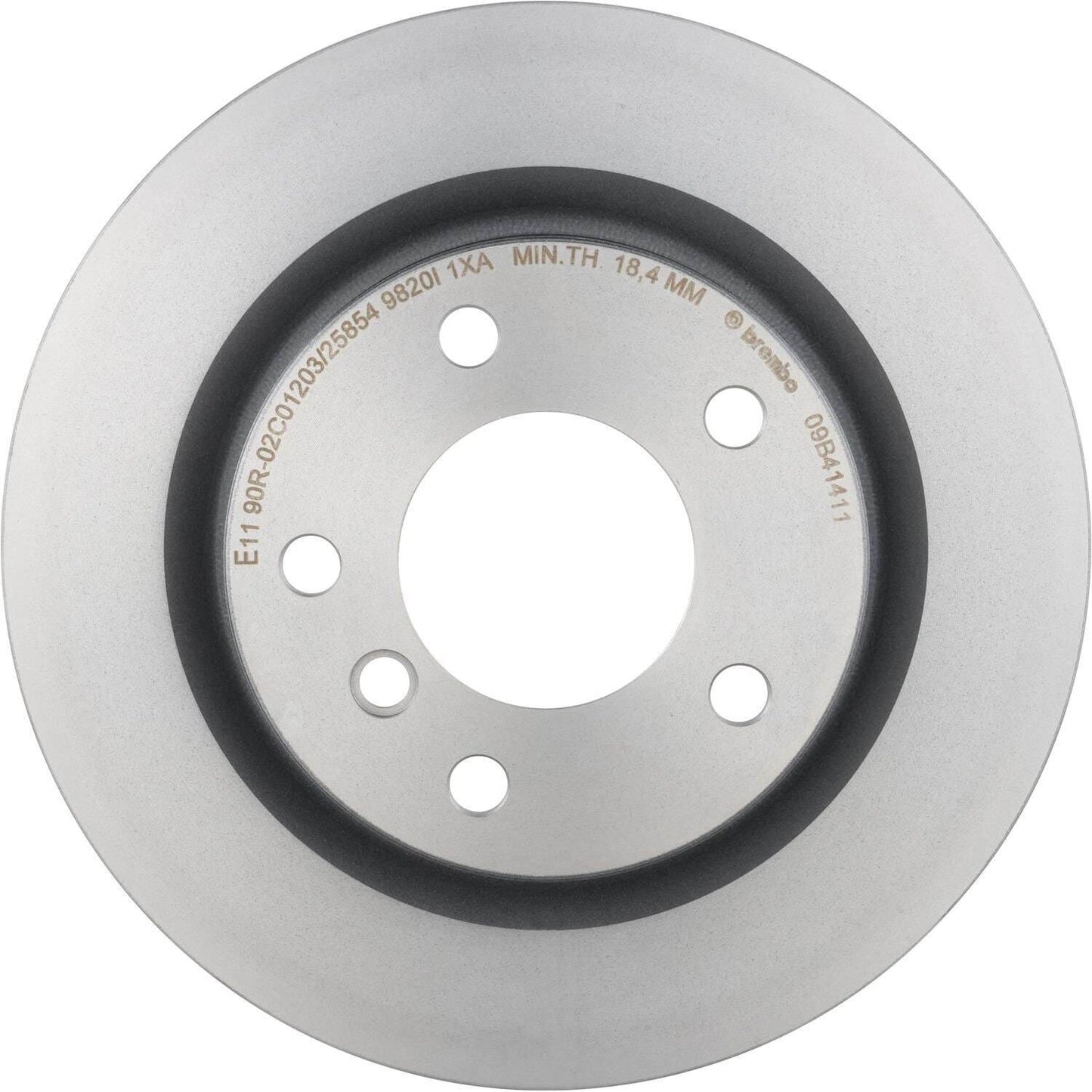 BRE-09.B414.11 - PAR DE DISCOS DE FRENO TRASEROS PARA BMW 125I BASE 2009-2013
