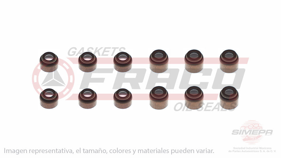 SS-8062010-V - SELLOS DE VALVULA POR JUEGOS PARA TOYOTA 4RUNNER V6 3.0 L 12 V. SOHC 3VZE 1988-1995