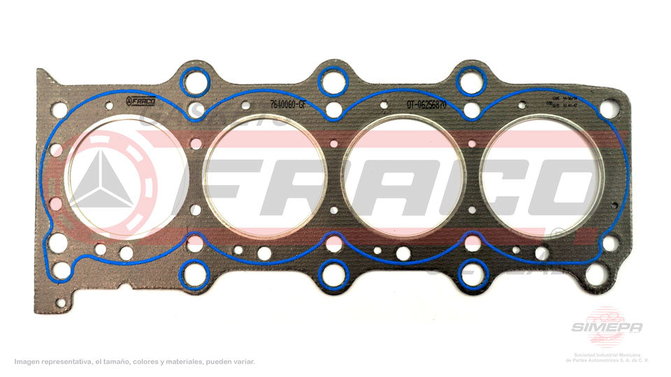 HGX-7640060-GF - EMPAQUE DE CABEZA PARA CHEVROLET TRACKER L4 2.0 L 16 V. DOHC J20A 1999-2003